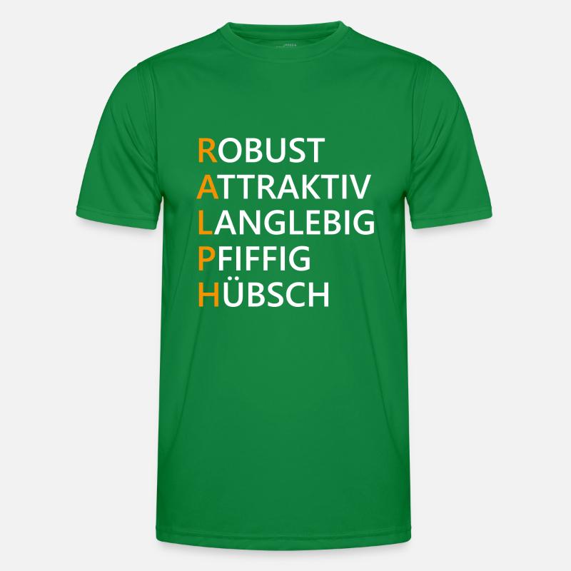 Ralph Name Geschenk Männer Funktions-T-Shirt