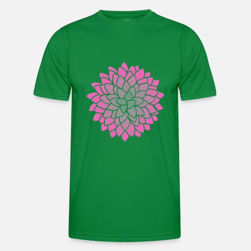MUMS Fleur Rose Fleurs T-shirt sport Homme