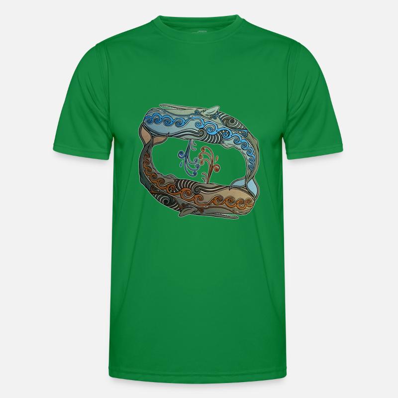 Whales Men's Functional T-Shirt