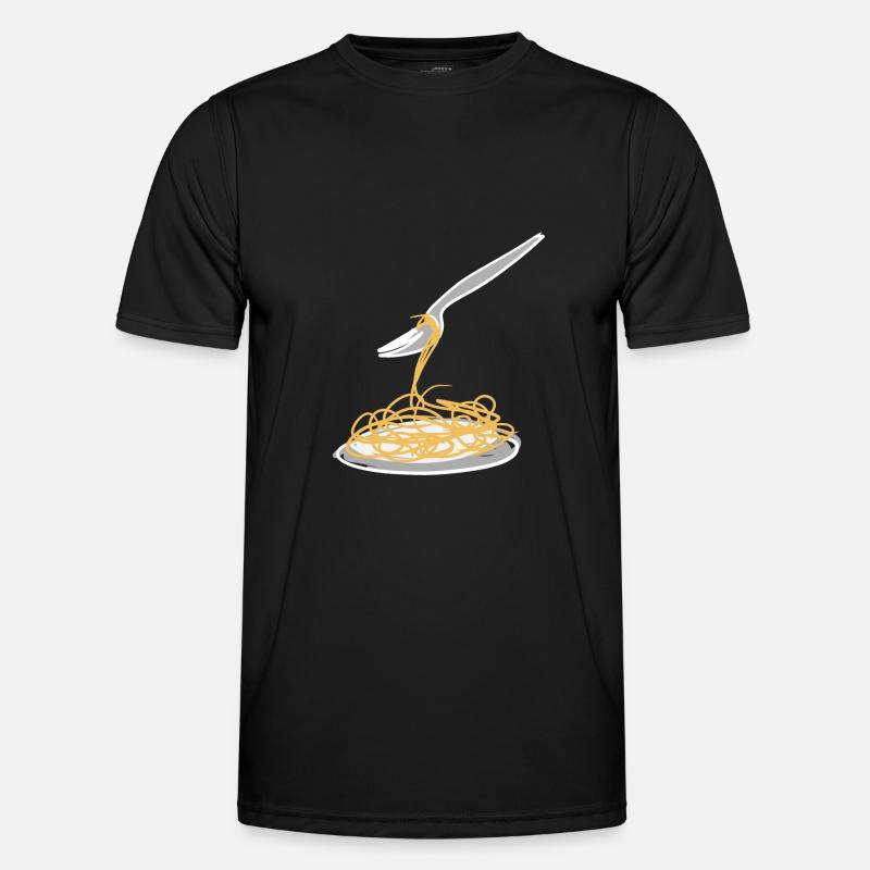 Spaghetti nudeln Männer Funktions-T-Shirt