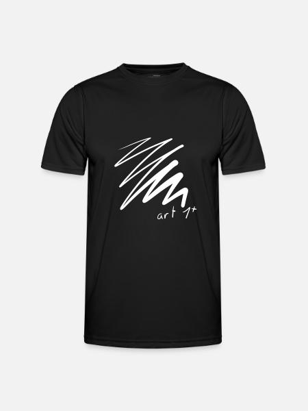Art Lines - Men's Functional T-Shirt - black