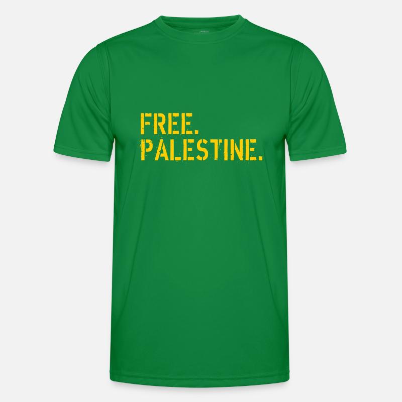 Befreit Palästina Männer Funktions-T-Shirt