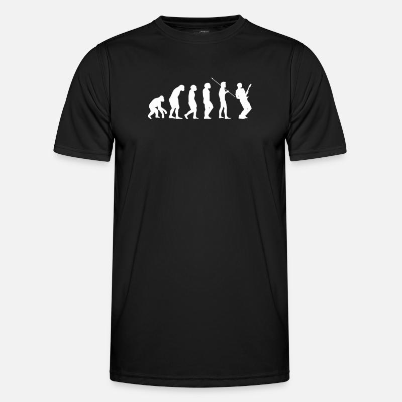 Guitare Guitar evolution Evolution - T-shirt sport Homme - noir
