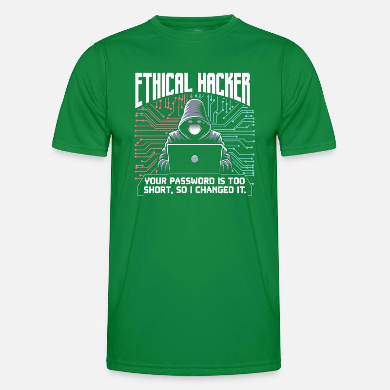 Hacker éthique T-shirt sport Homme
