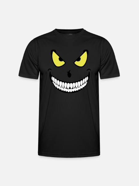 Halloween Monster (3c) - Men's Functional T-Shirt - black