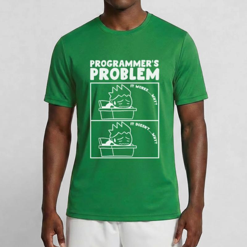 Programmers Problem Computer Programmer Men's Functional T-Shirt