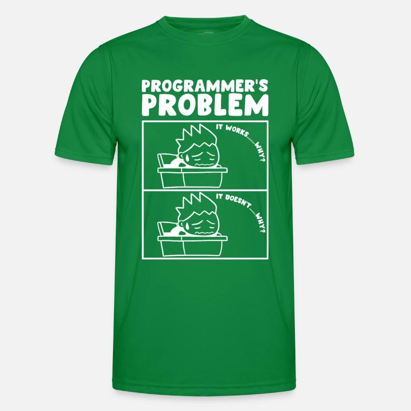 Programmers Problem Computer Programmer Men's Functional T-Shirt
