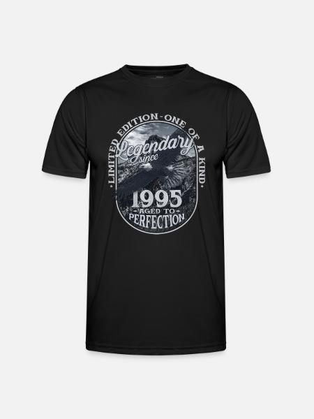 Legendary since 1995 - Men's Functional T-Shirt - black