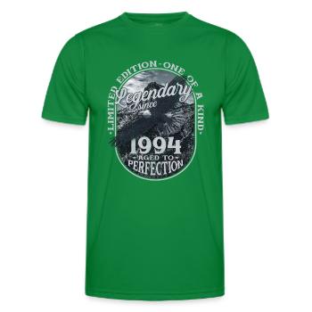 Legendary since 1994 - Men's Functional T-Shirt - kelly green - Front - AI Model Male 178 dark (178cm)