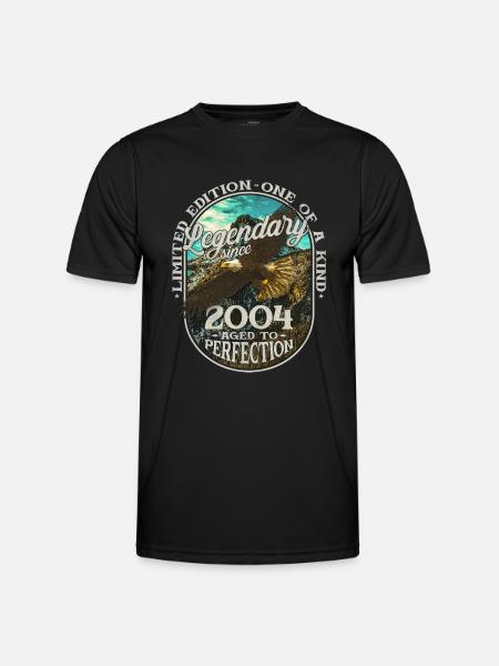 Legendary since 2004 - Men's Functional T-Shirt - black