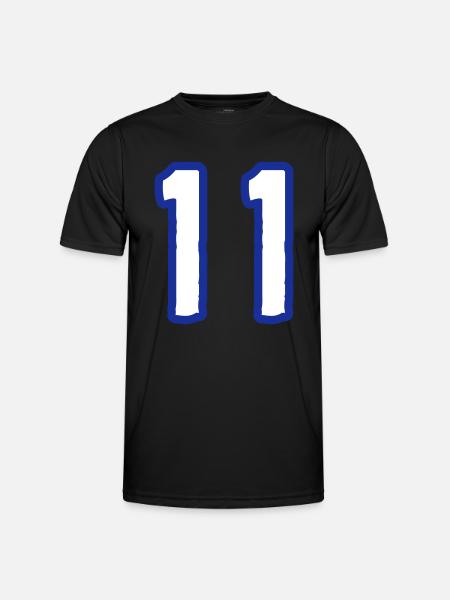 11 Number Symbol - Men's Functional T-Shirt - black