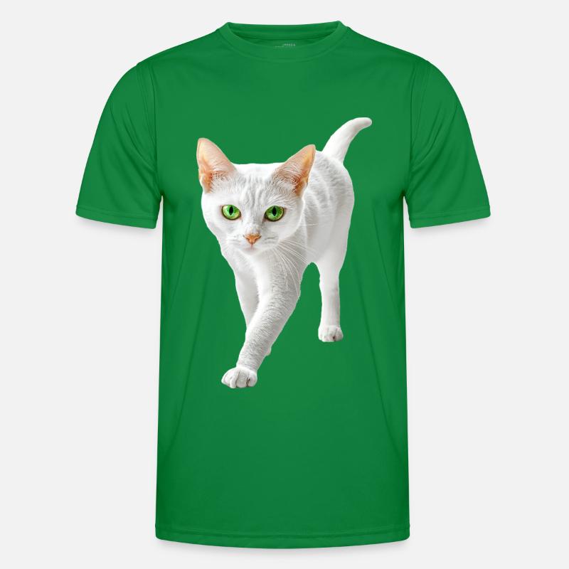 Japanischer Bobtail Männer Funktions-T-Shirt