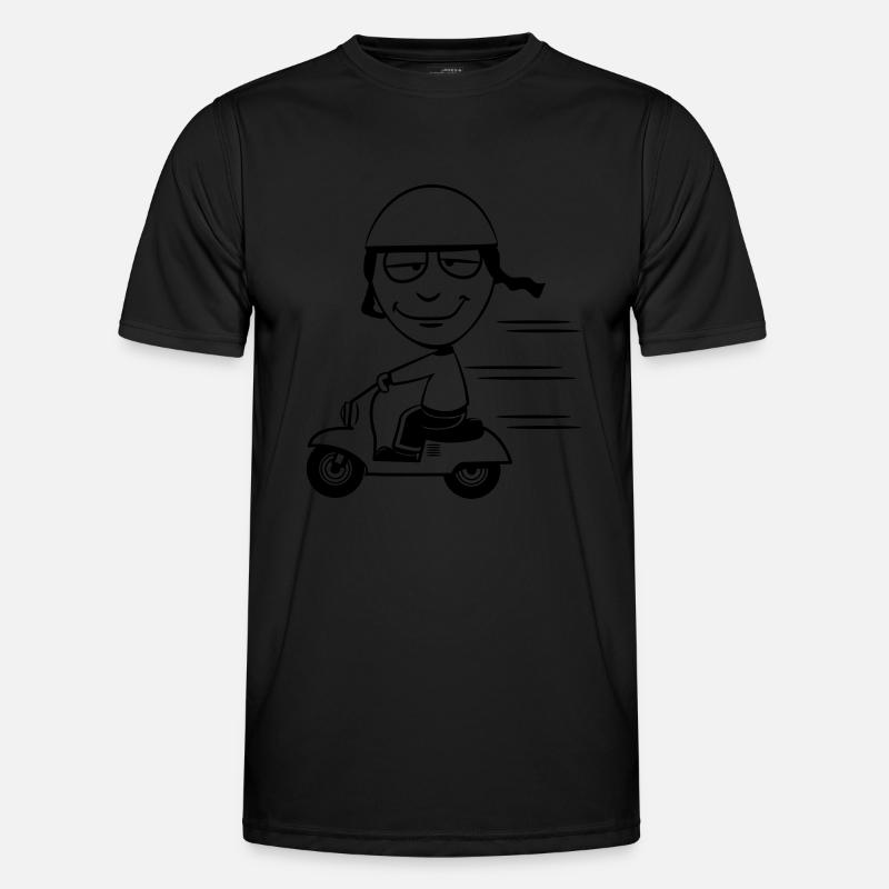 Scooter drôle stupide T-shirt sport Homme
