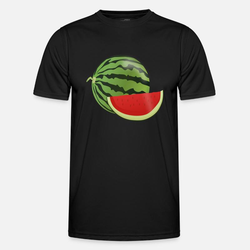 pastèque pastèque fruits végétariens1112 T-shirt sport Homme