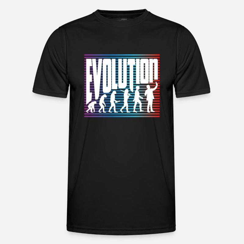 evolution - Men's Functional T-Shirt - black