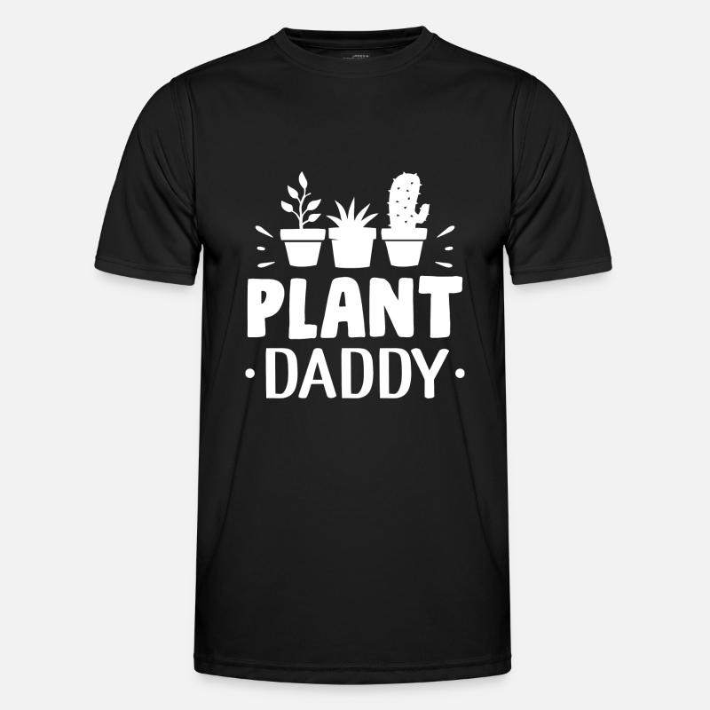 Plant Daddy - Men's Functional T-Shirt - black