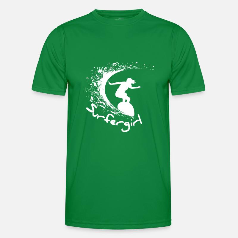 Planche de surf surfeuse T-shirt sport Homme