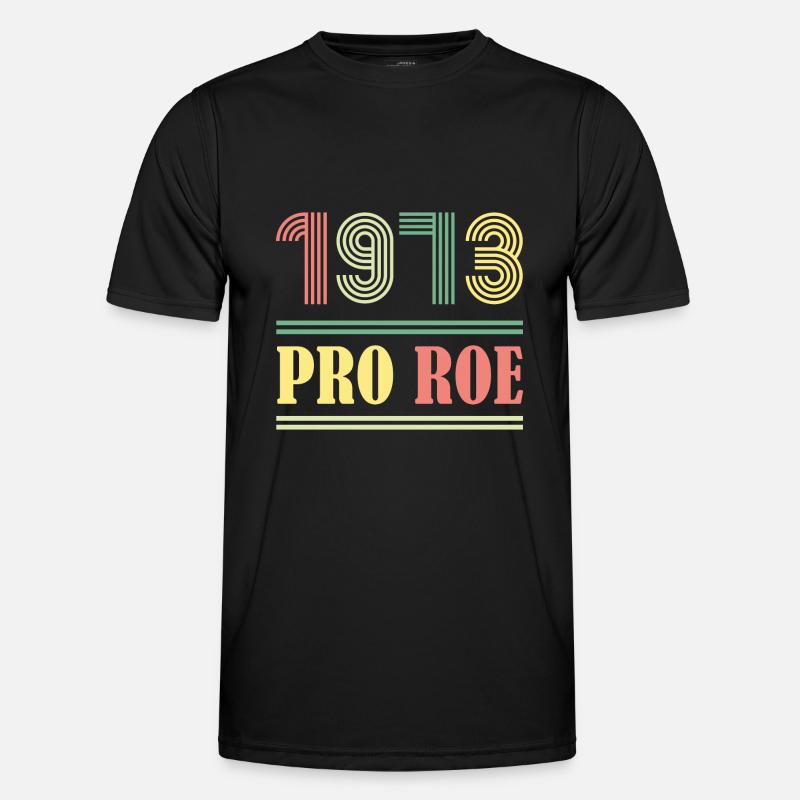 1973 Pro Roe - Men's Functional T-Shirt - black