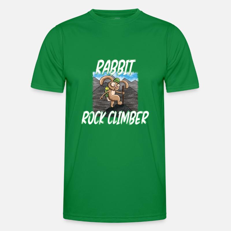 RABBIT ROCK CLIMBER Men's Functional T-Shirt