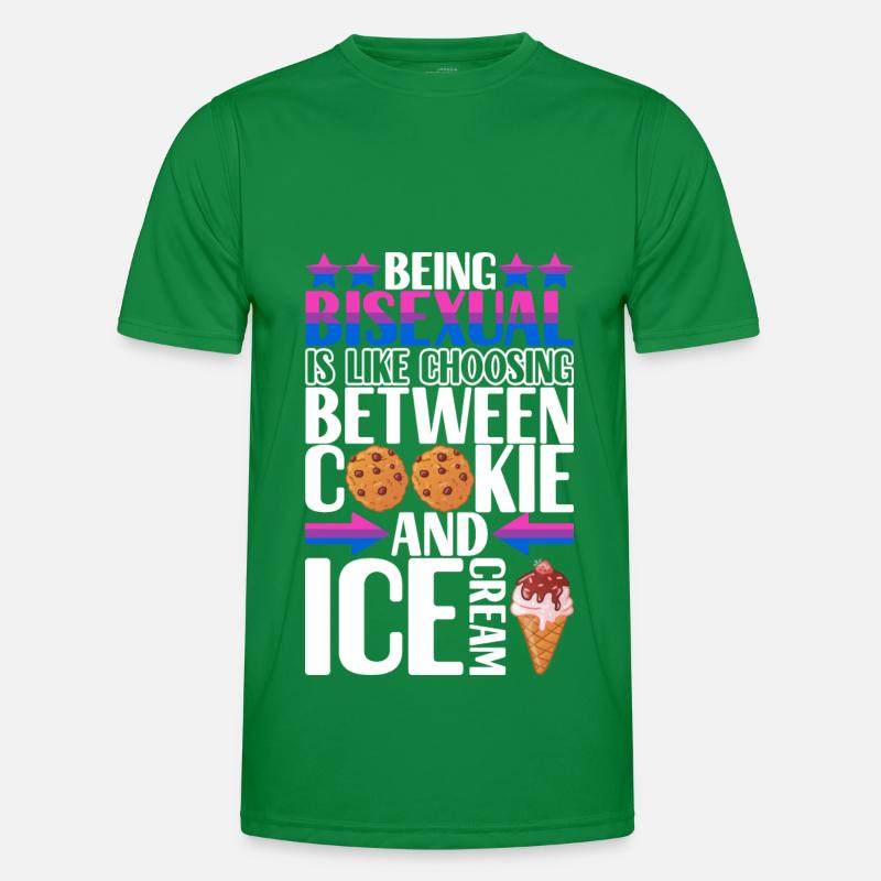 LGBTQ Bisexual Men's Functional T-Shirt