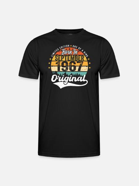September 1967 Jubilee 1967 September - Men's Functional T-Shirt - black