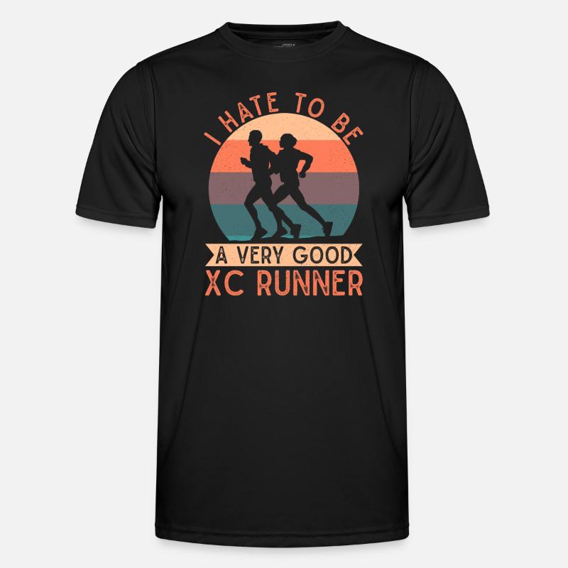 Cadeau de course XC amusant XC Runner Edition T-shirt sport Homme