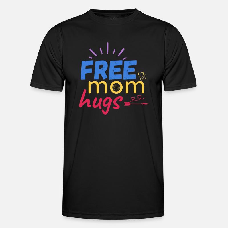 Câlins gratuits de maman T-shirt sport Homme