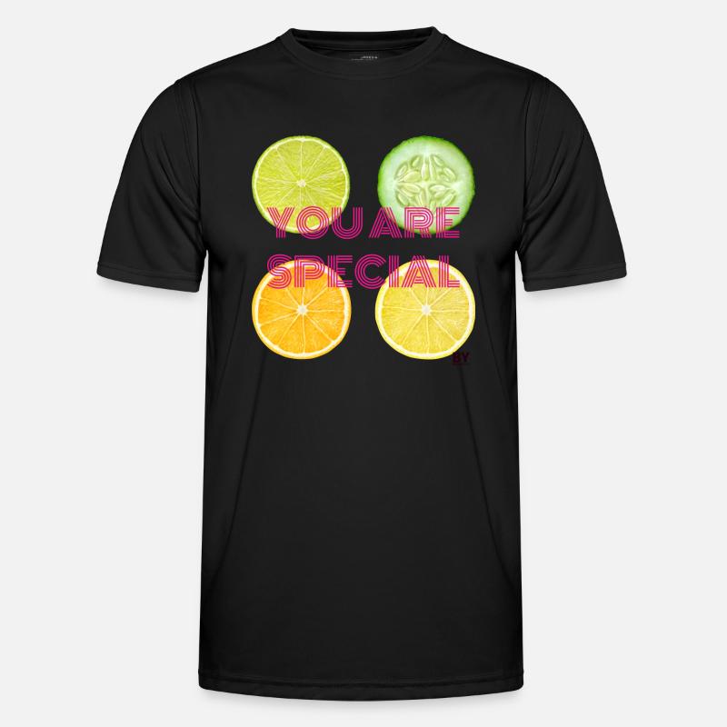 A5C363EA 9F06 4C40 88DD 3710E0A5DBCE - Männer Funktions-T-Shirt - Schwarz