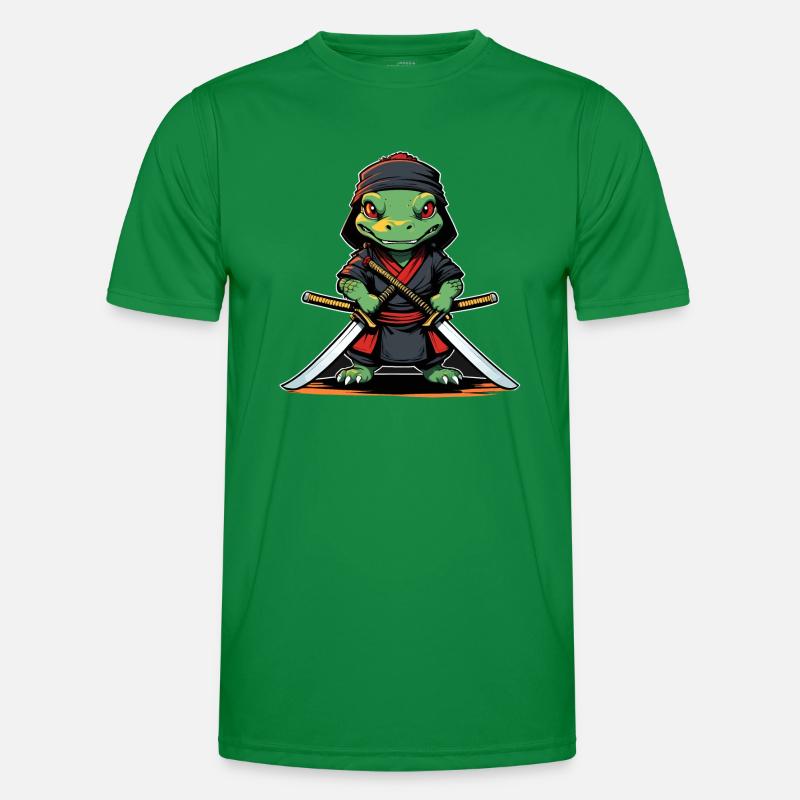 Ninja Aligator #3 Men's Functional T-Shirt