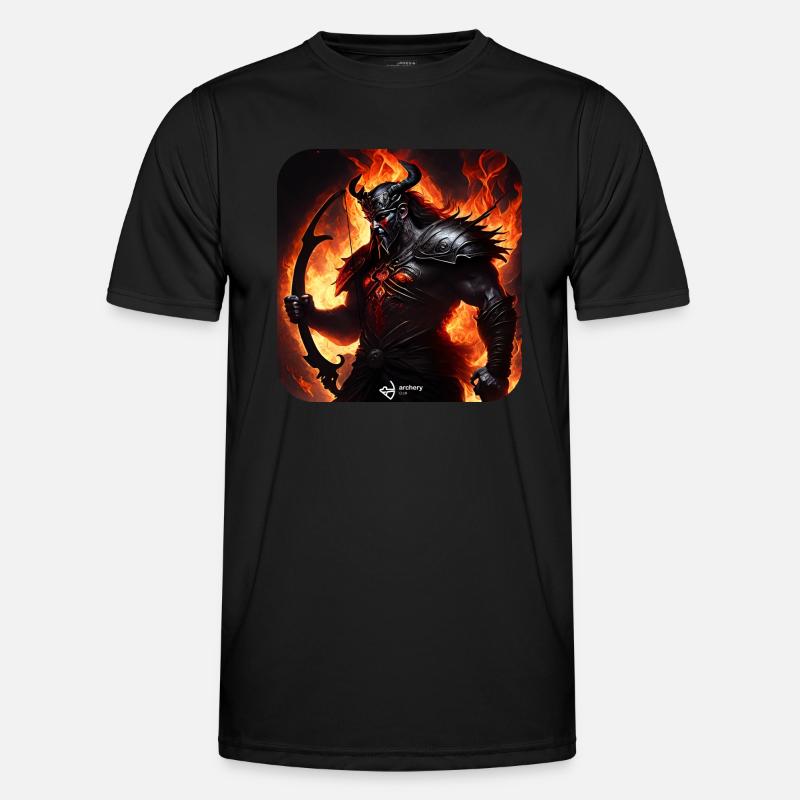 Fire Archery God Männer Funktions-T-Shirt