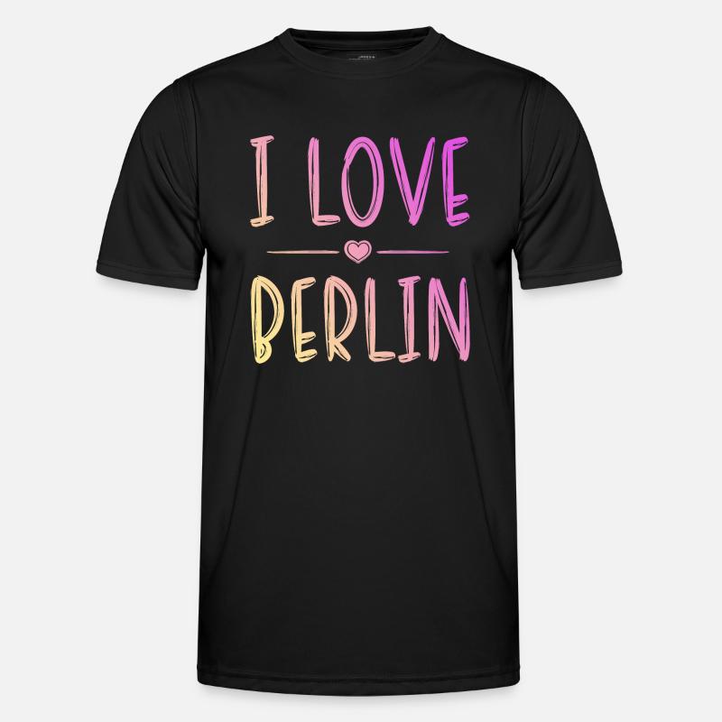 I Love Berlin Men's Functional T-Shirt