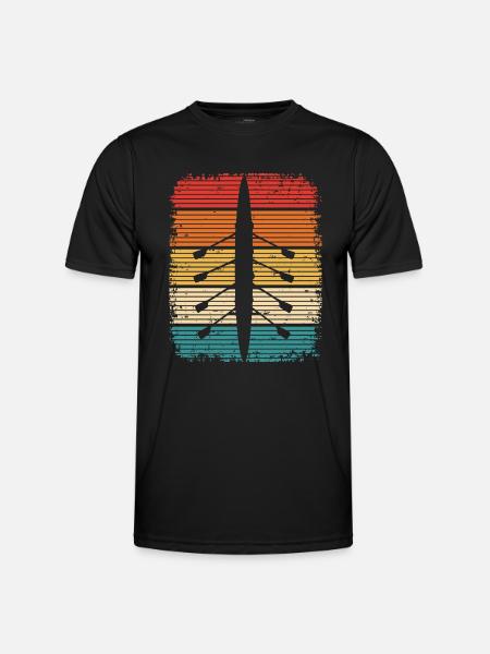 Rameurs Rameur Rameur Rameur - T-shirt sport Homme - noir