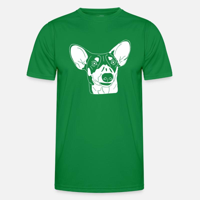 Podenco Mix Männer Funktions-T-Shirt