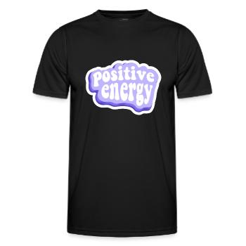Paroles - T-shirt sport Homme - noir - Devant - AI Model Male 178 dark (178cm)