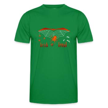trick or treat Halloween - Männer Funktions-T-Shirt - Kelly Green - Vorne - AI Model Male 178 dark (178cm)