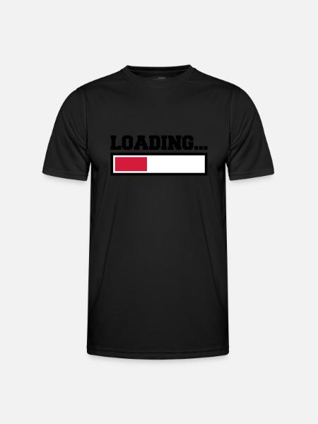 Loading - T-shirt sport Homme - noir