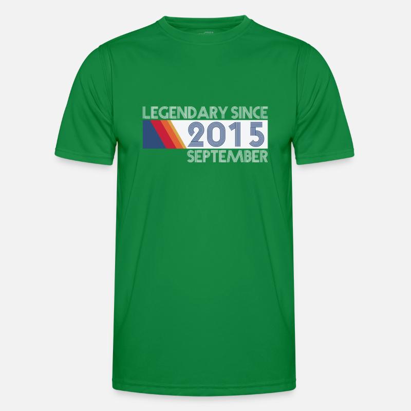 Retro SiFi Legendary since September 2015 - Geburt Männer Funktions-T-Shirt