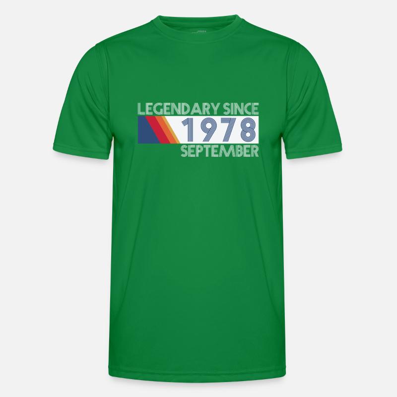 Retro SiFi Legendary since September 1978 - Geburt Männer Funktions-T-Shirt
