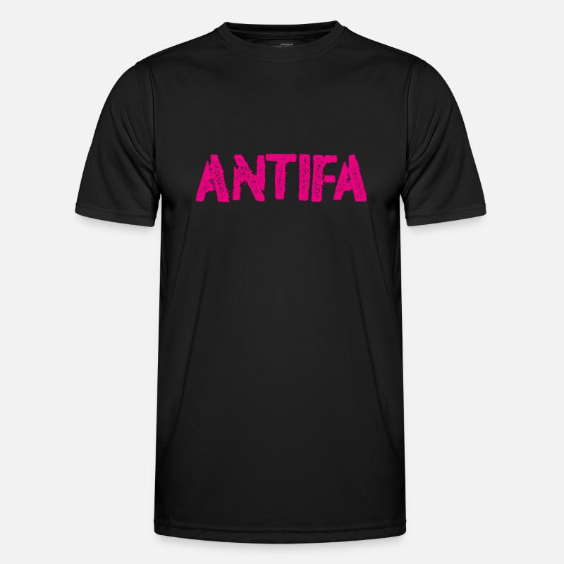 Antifa Männer Funktions-T-Shirt