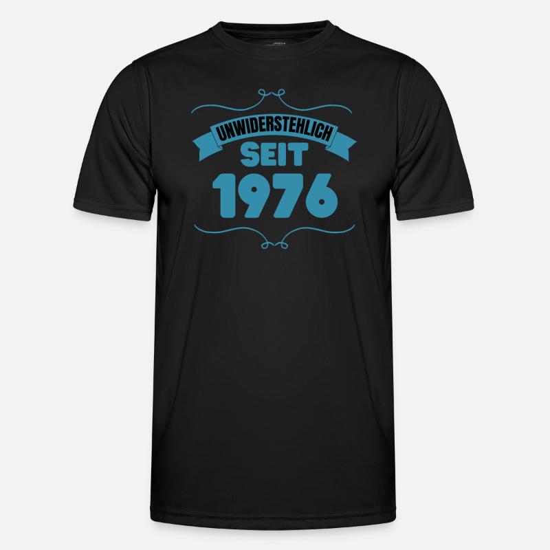 47. Geburtstag Geschenk Unwiderstehlich seit 1976 Männer Funktions-T-Shirt