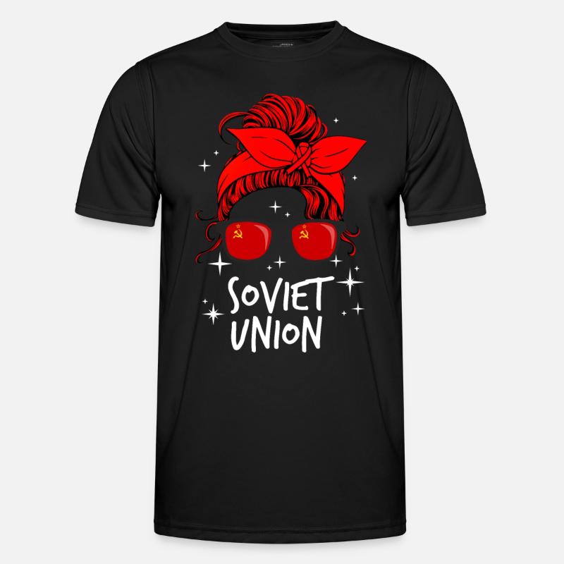 Soviet Union - Men's Functional T-Shirt - black