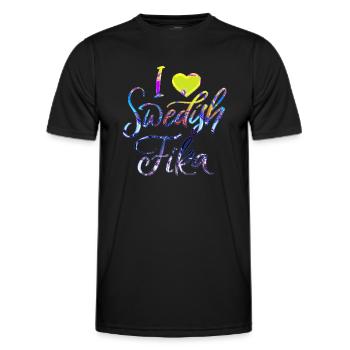 Sweden Sweden Viking Norden Scandinavia fika - Men's Functional T-Shirt - black - Front - AI Model Male 178 dark (178cm)