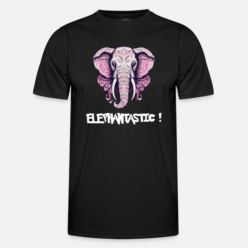 Elephantastic - Men's Functional T-Shirt - black