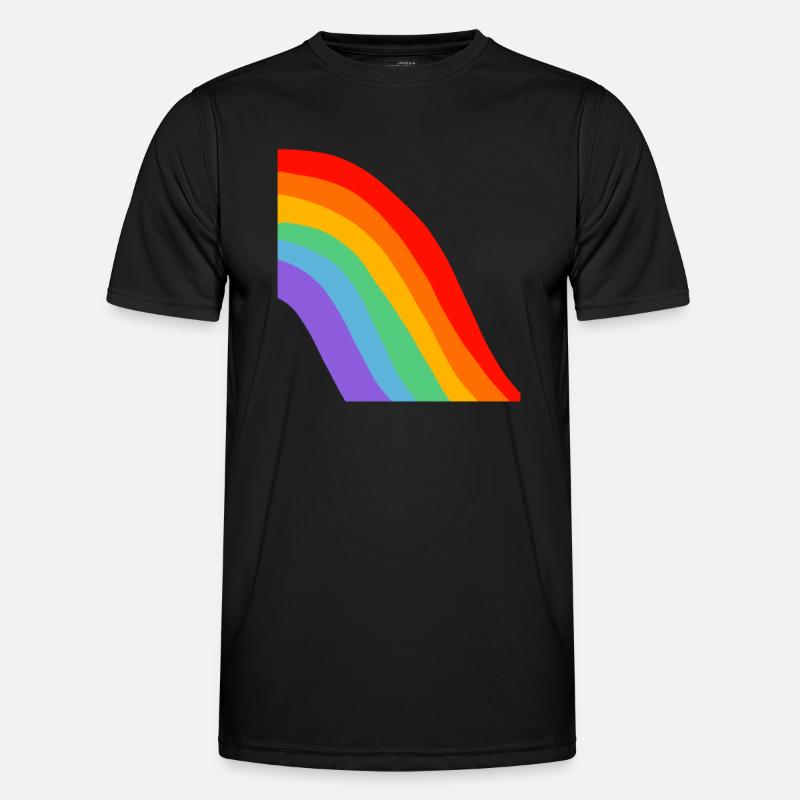 RAINBOW PRIDE LGBTQ+ Männer Funktions-T-Shirt