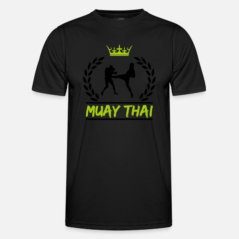 muay thai Männer Funktions-T-Shirt