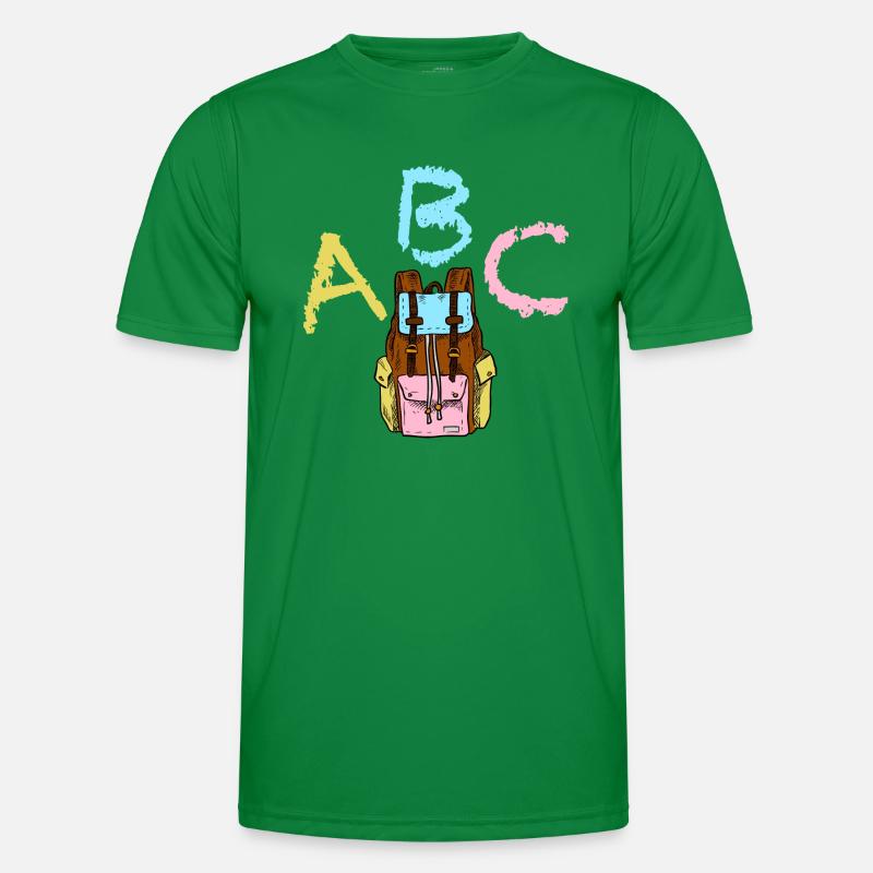 ABC with backpack Men's Functional T-Shirt