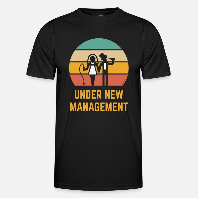 Under New Management (Whip / Beer / Sunset) Men's Functional T-Shirt