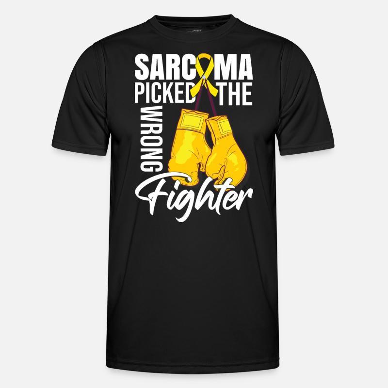 Sarcoma Fighter - Men's Functional T-Shirt - black