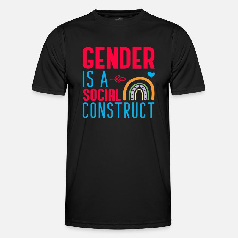 Gender is a Social Construct Men's Functional T-Shirt