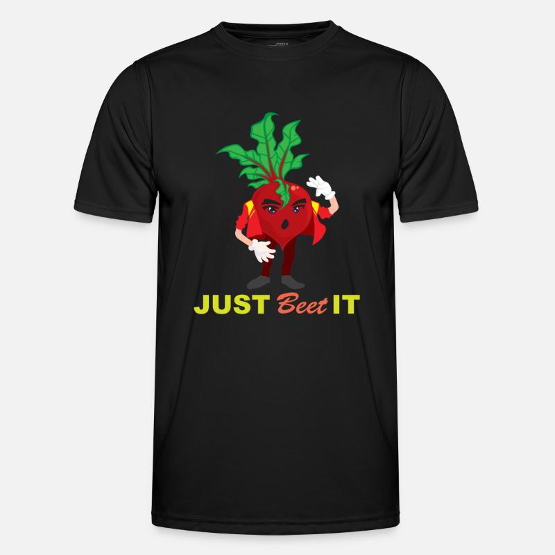 Vegetable Funny Beetroot Trend Funny Gift Men's Functional T-Shirt